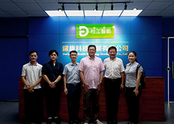 貨之家到訪廣州杜工智能健康科技發(fā)展有限公司，參觀并洽談跨境電商保稅倉儲合作