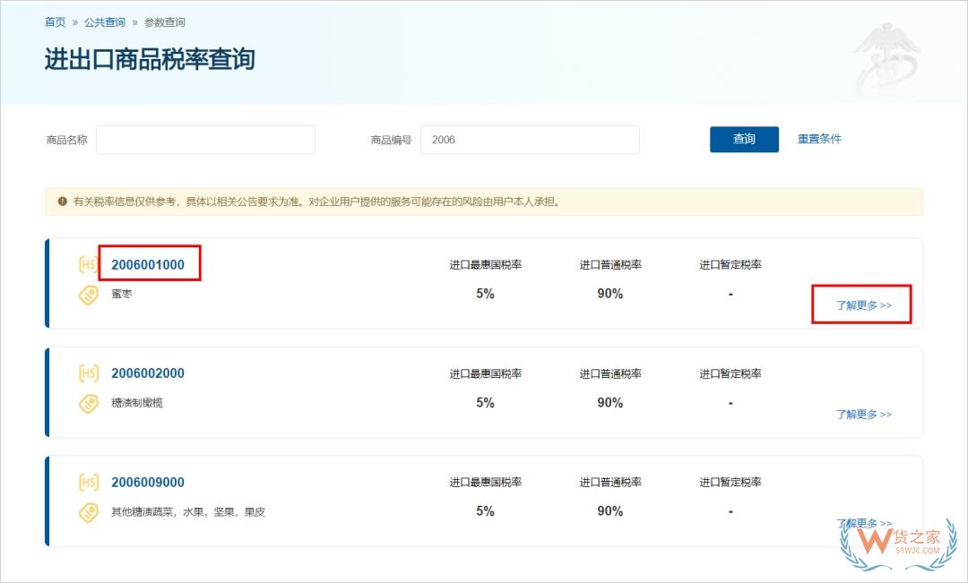 國際貿易“單一窗口”新增商品稅率查詢功能-貨之家